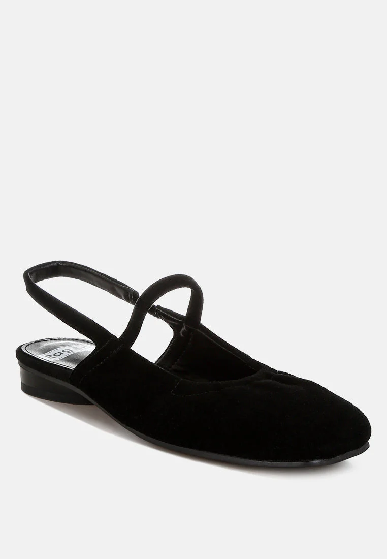 Bounzi Soft Suede Leather Slingback Sandals - Image 13