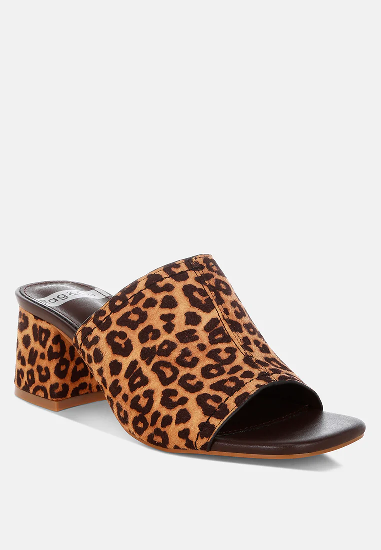 Carmila Square Toe Block Heels - Image 3
