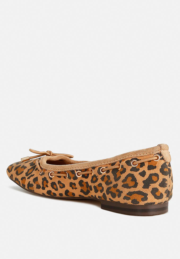 Darlow Drawstring Bow Ballerinas - Image 10