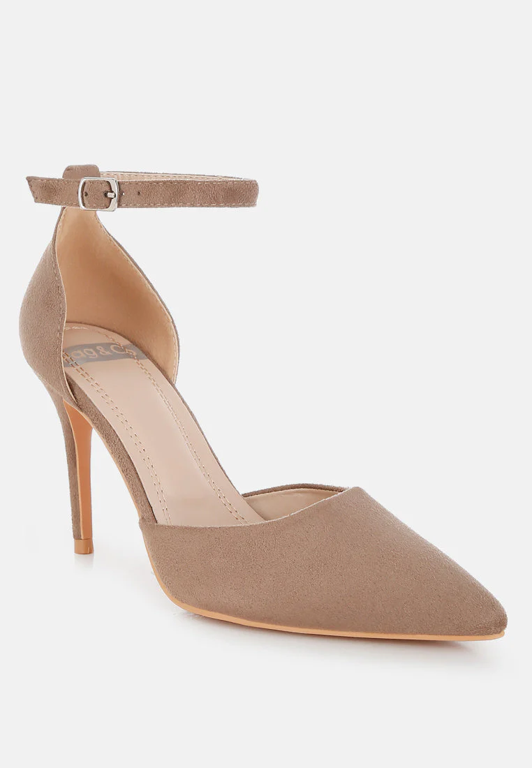 Dolona Microfiber Stiletto Heel Sandals - Image 13