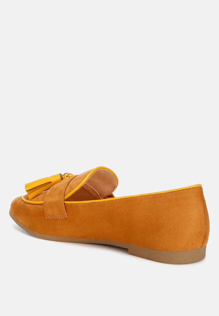 Folklore Micro Suede Tassel Loafers - Image 23