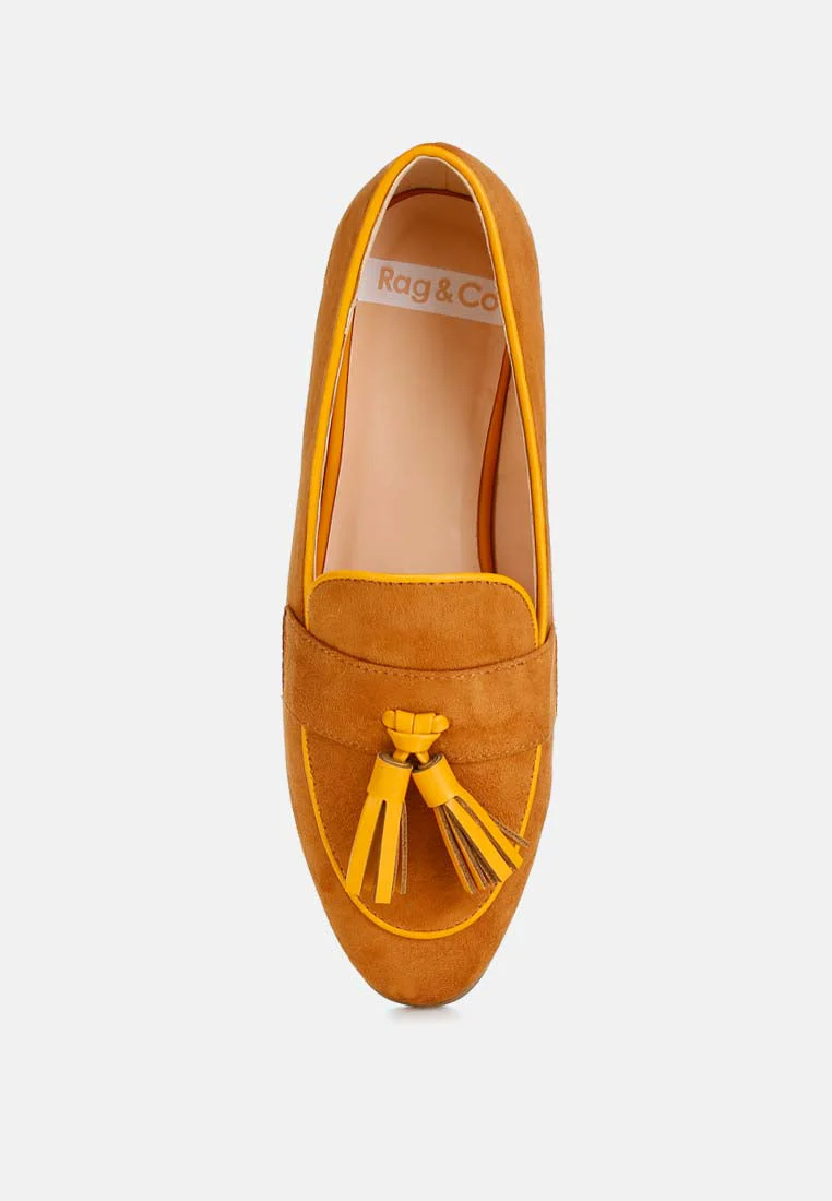 Folklore Micro Suede Tassel Loafers - Image 24