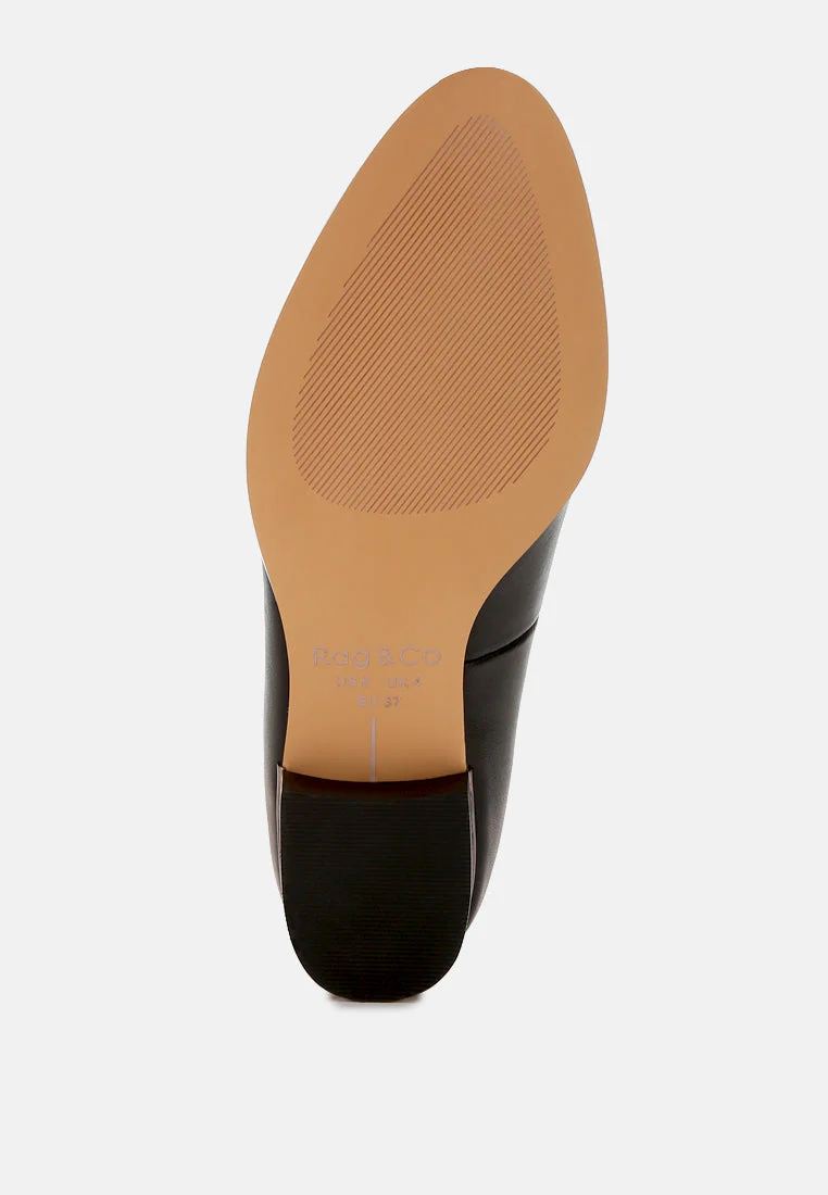 Gabassi Studded Genuine Leather Loafers - Image 20