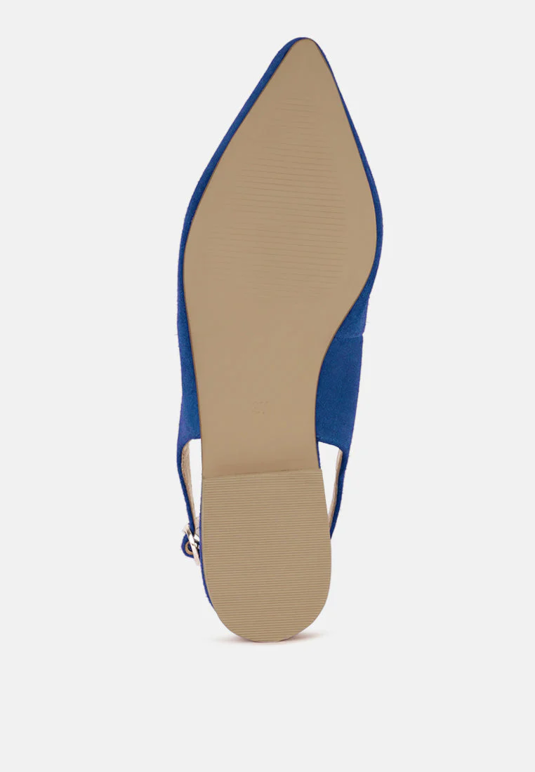 Hocane Real Suede Leather Slingback Sandals - Image 17