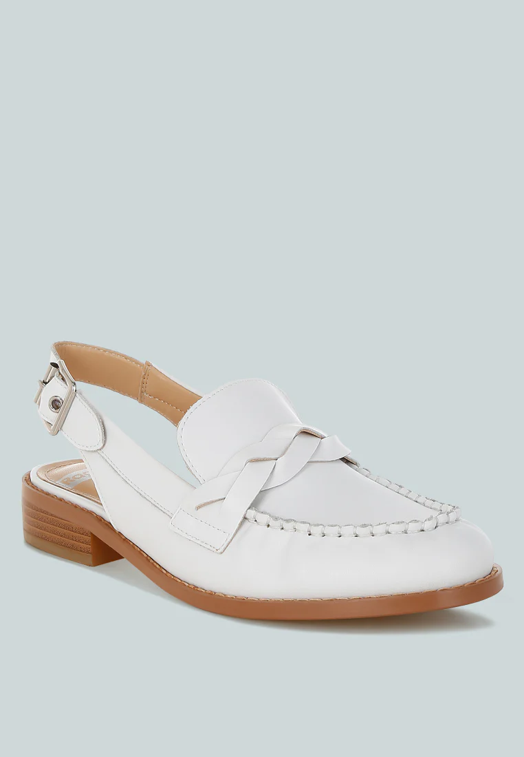 Jemykin Genuine Leather Loafer Sandals - Image 2