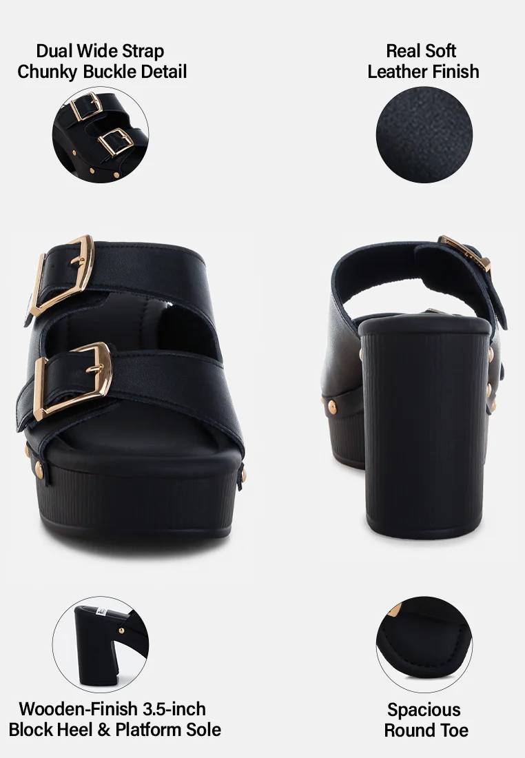 Kenna Dual Buckle Strap Sandals - Image 22