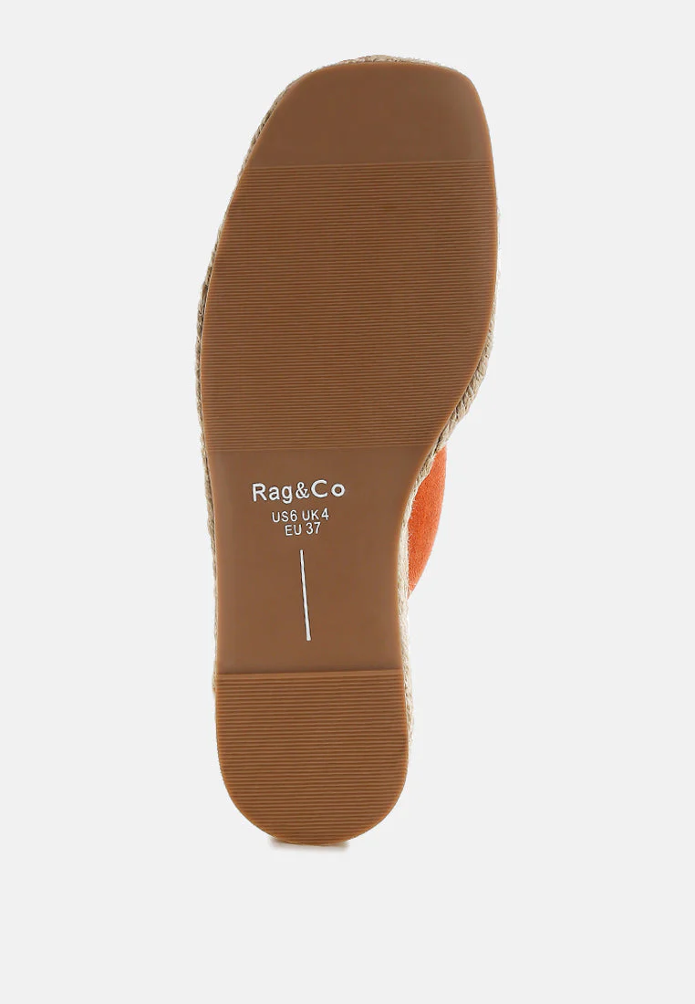 Kuopa Genuine Soft Leather Espadrille Flatform Sandals - Image 12