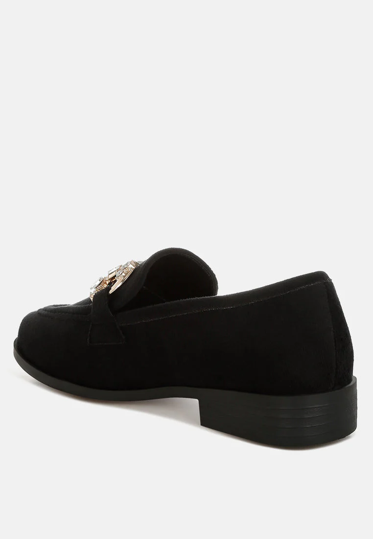 Maestro Diamante Embellished Horsebit Loafers - Image 19