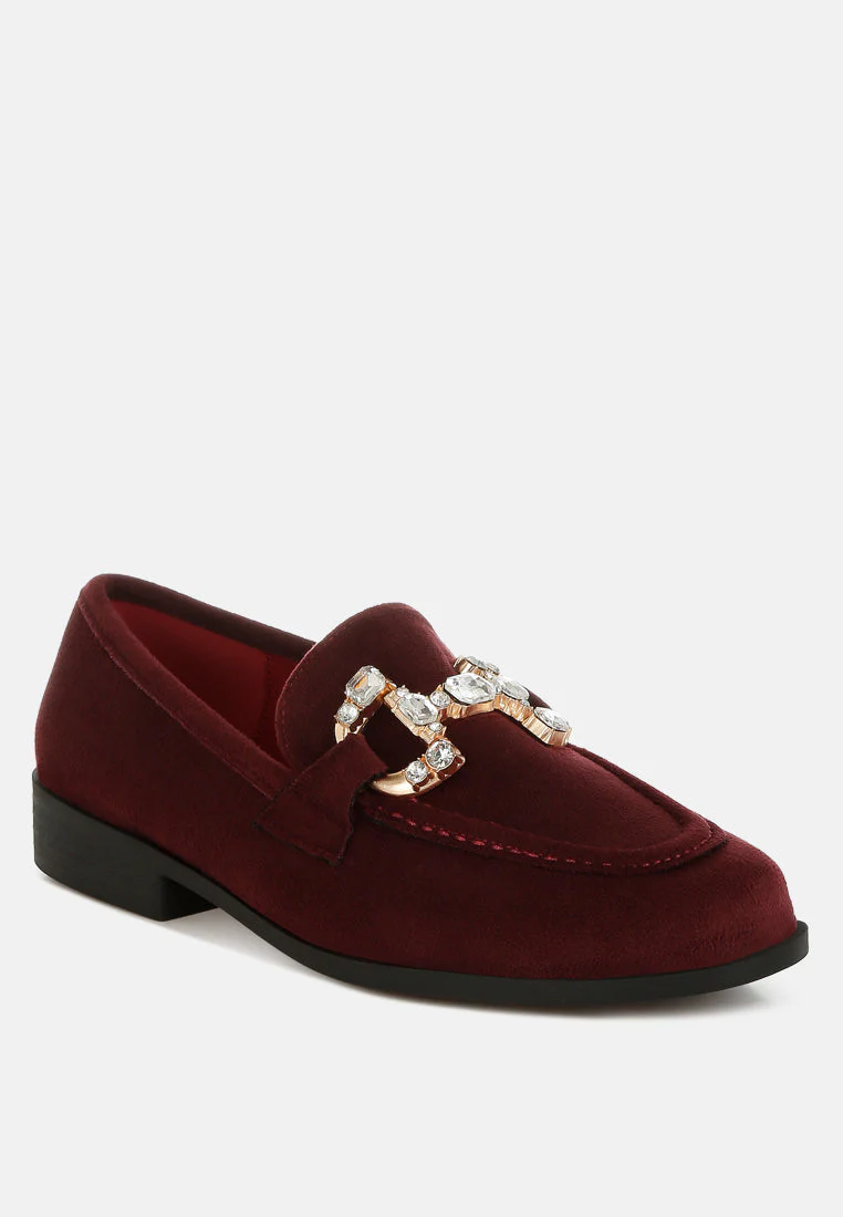 Maestro Diamante Embellished Horsebit Loafers - Image 8