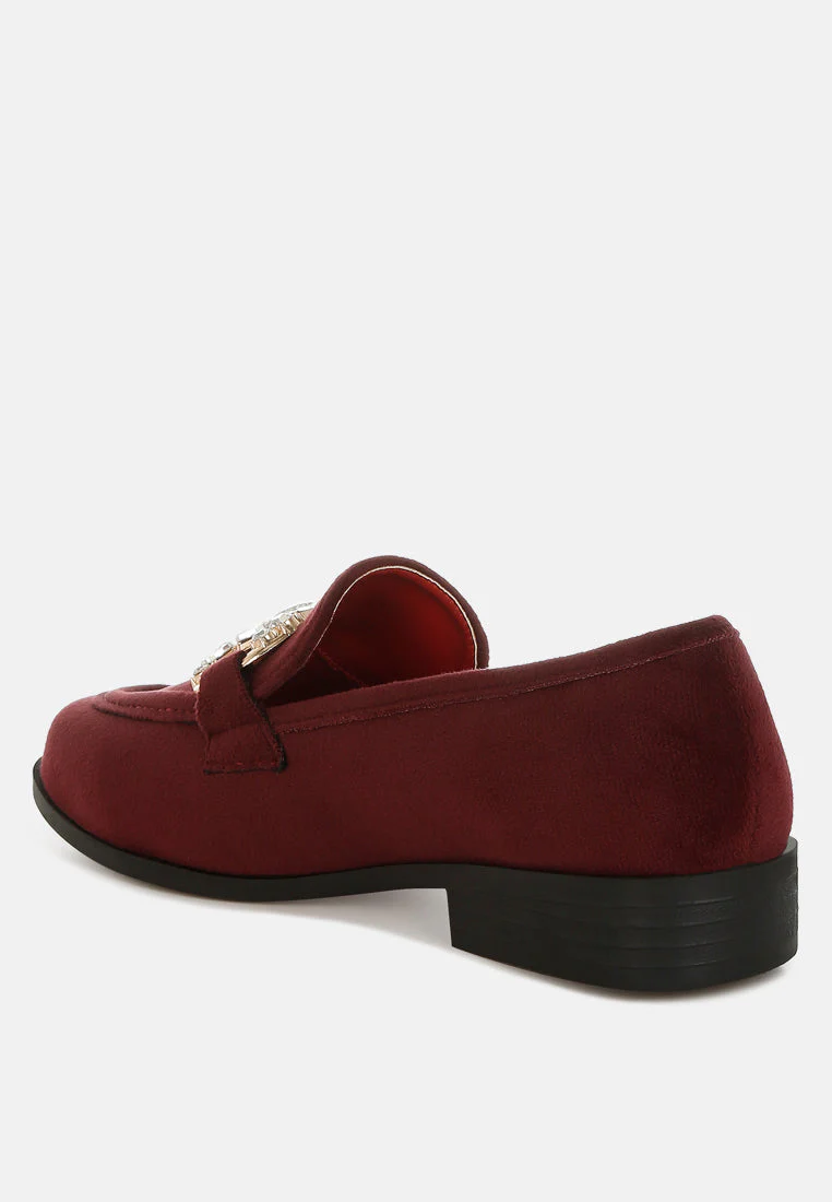 Maestro Diamante Embellished Horsebit Loafers - Image 9
