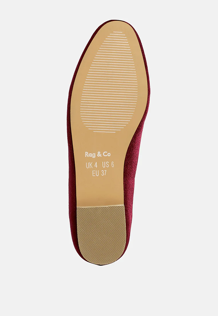 Malta Penny Strap Velvet Loafers - Image 5