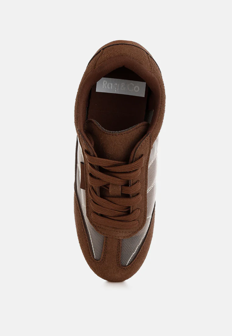 Milon Microfiber & Mesh Sneakers - Image 4