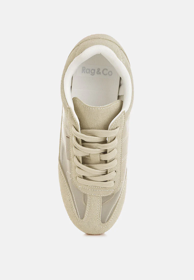 Milon Microfiber & Mesh Sneakers - Image 9