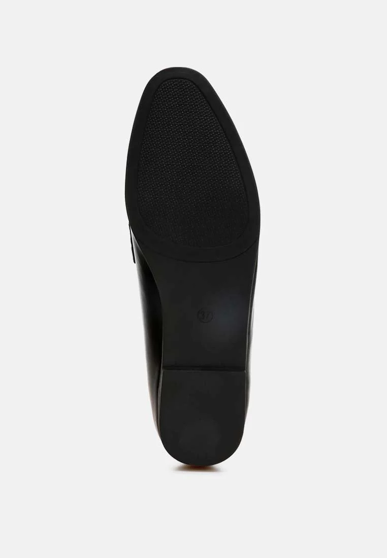 Mythos Dual Tone Tassel Loafers - Image 6