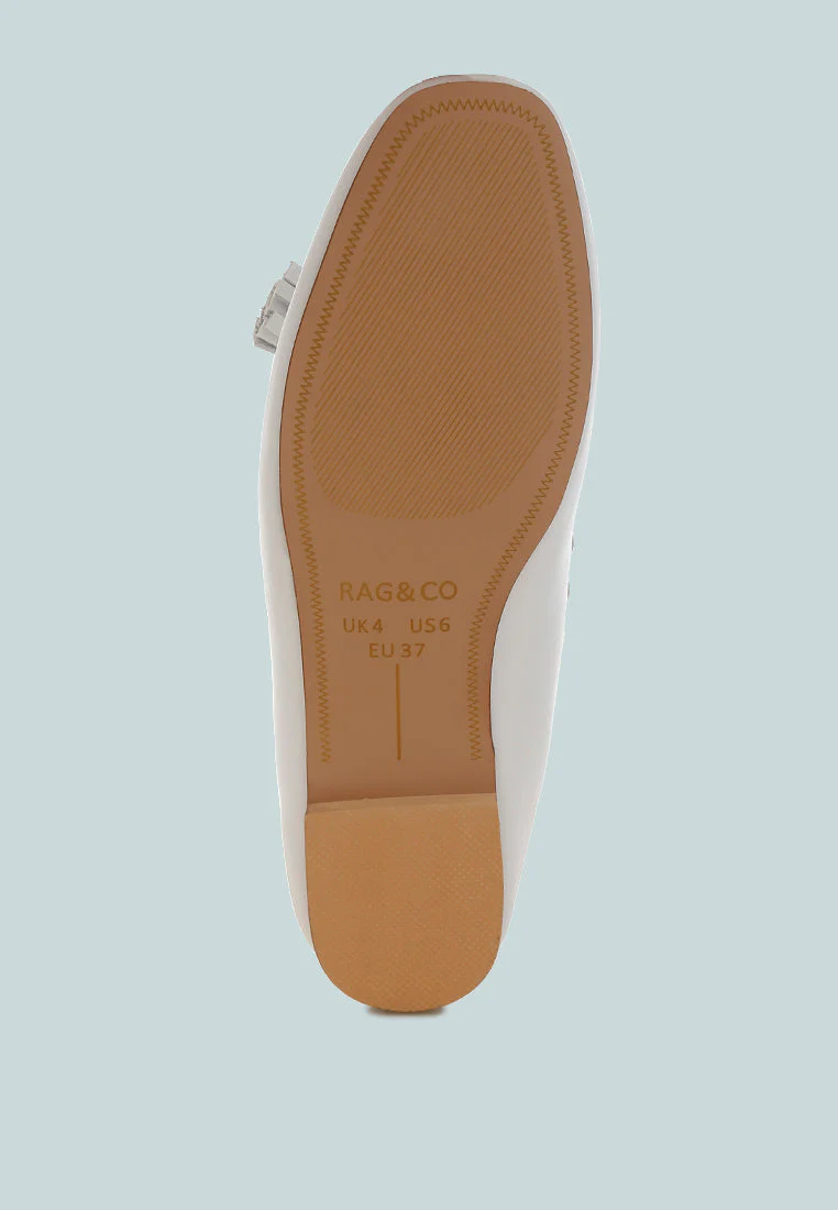 Philoha Studs & Tassels Detail Flat Loafers - Image 6