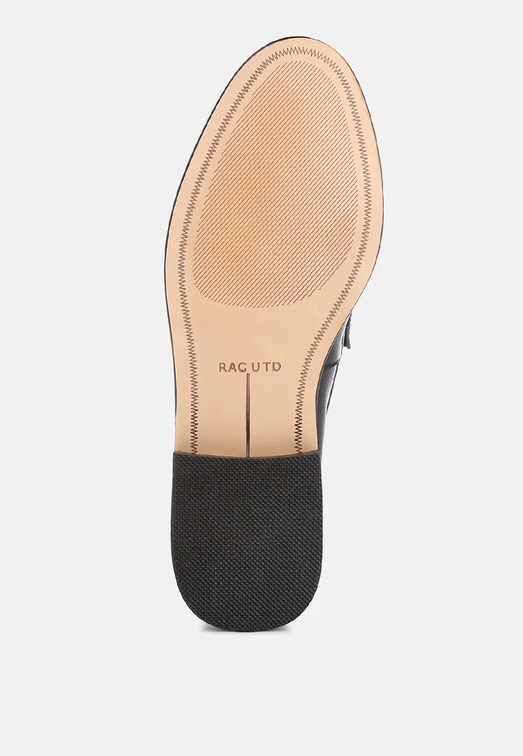 Plavia Genuine Leather Loafers - Image 13