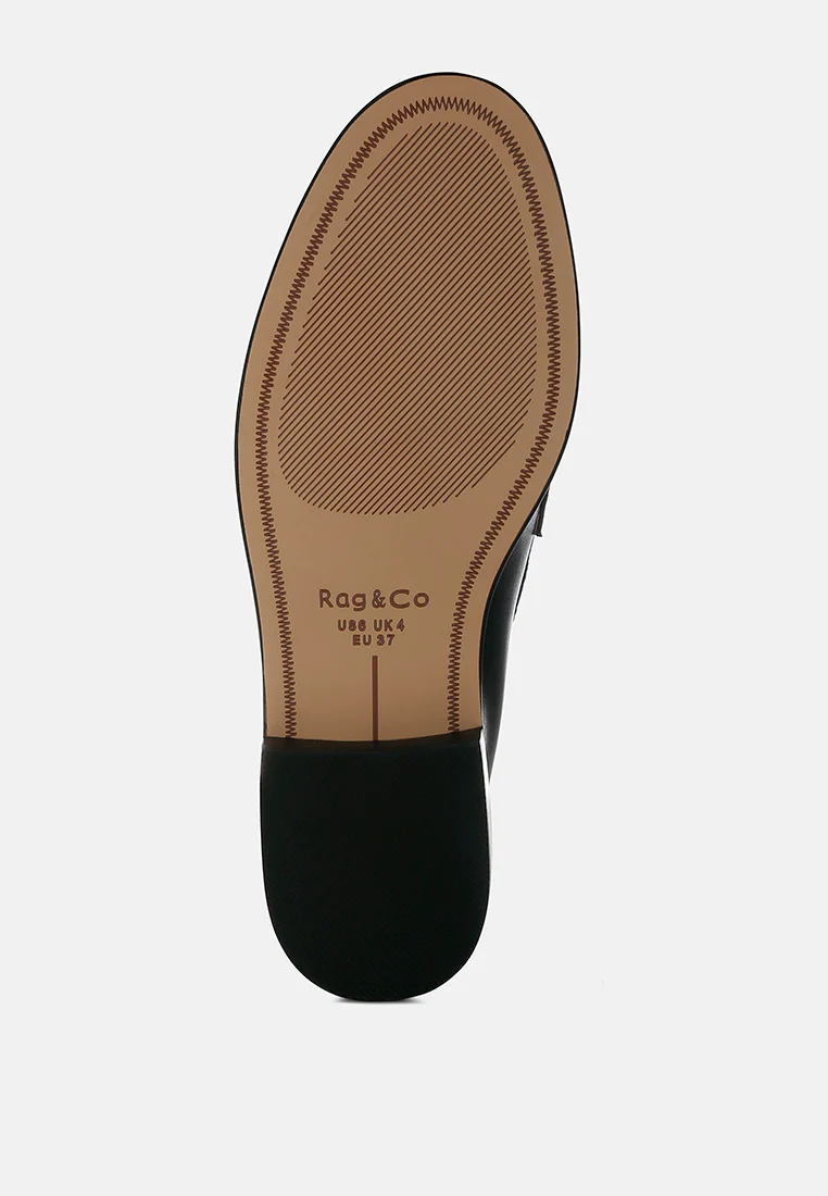 Raisa Stud Embellished Penny Loafers - Image 6