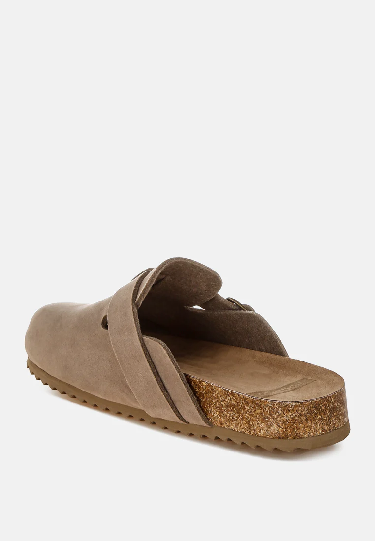 Ratiha Buckle Accent Slip-On Footbed Mules - Image 10