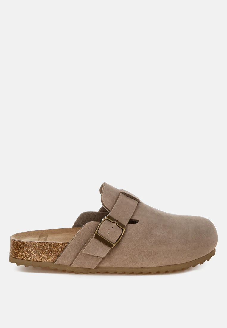 Ratiha Buckle Accent Slip-On Footbed Mules - Image 8