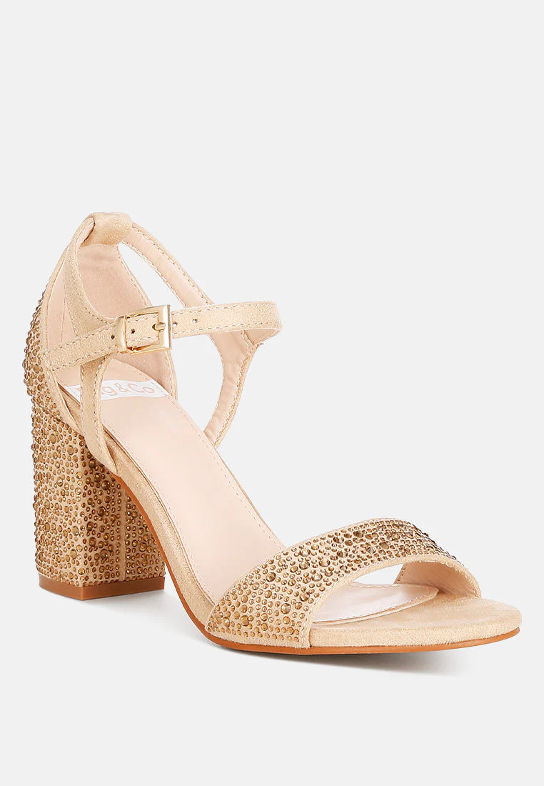 Navoli Rhinestones Embellished Sandals - Image 12