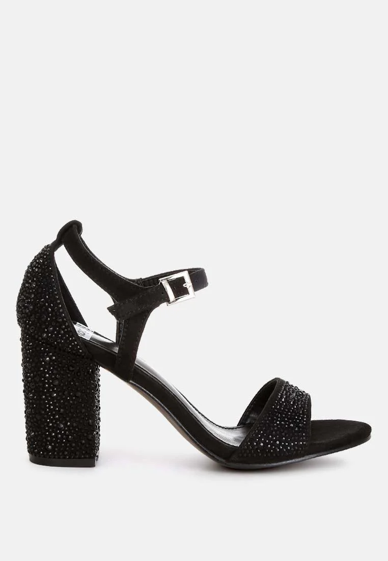 Navoli Rhinestones Embellished Sandals - Image 17