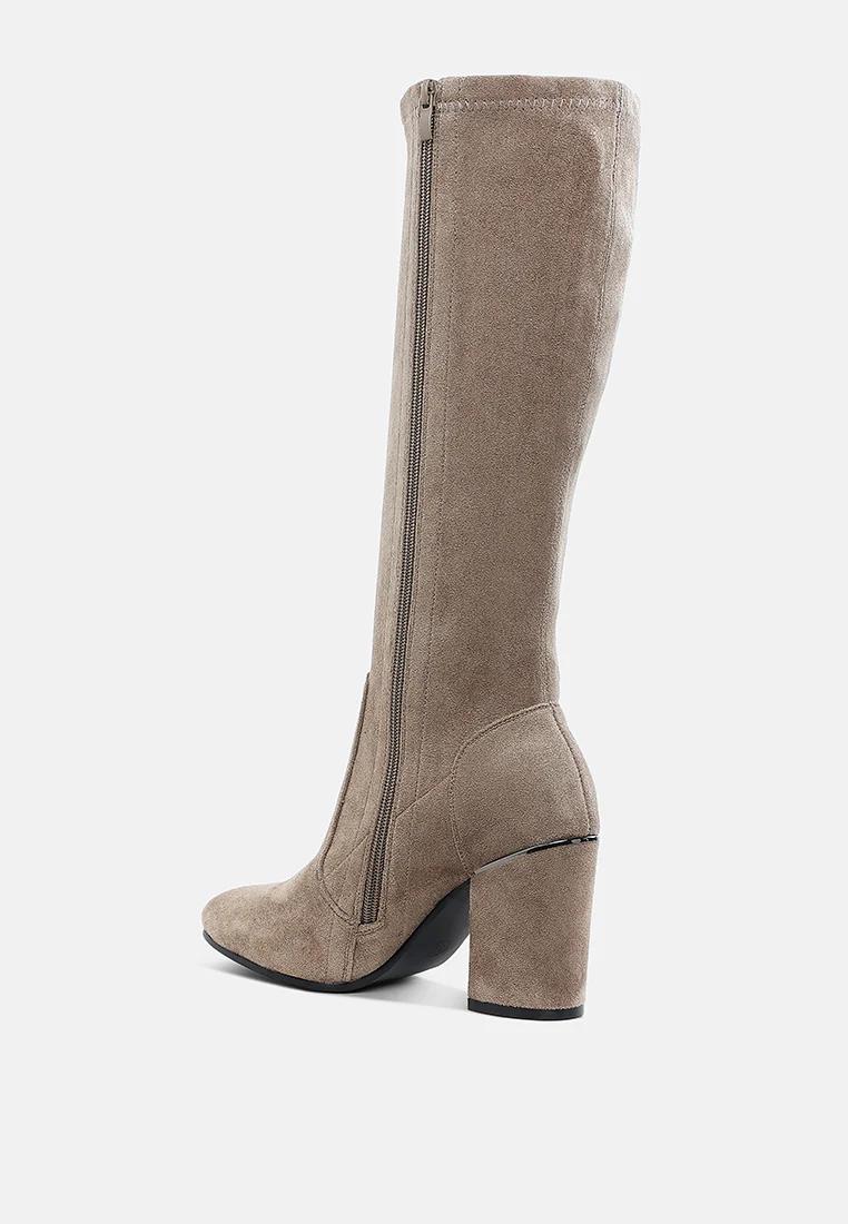 Saloniki Microfiber Calf Boots - Image 3