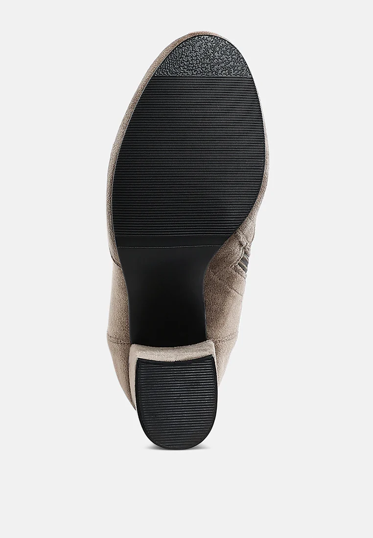 Saloniki Microfiber Calf Boots - Image 5