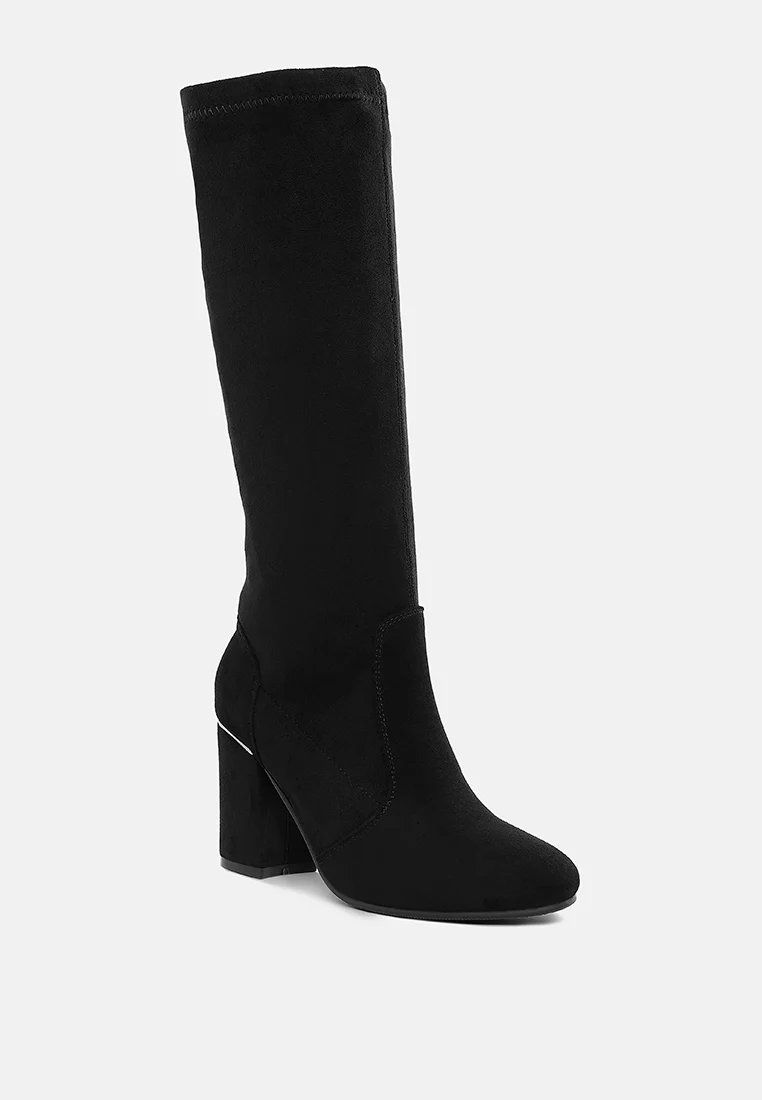 Saloniki Microfiber Calf Boots - Image 7