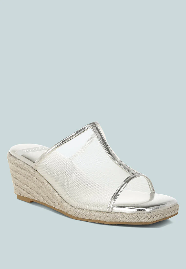 Seraphine Breathable Mesh Slip-On Wedges - Image 2
