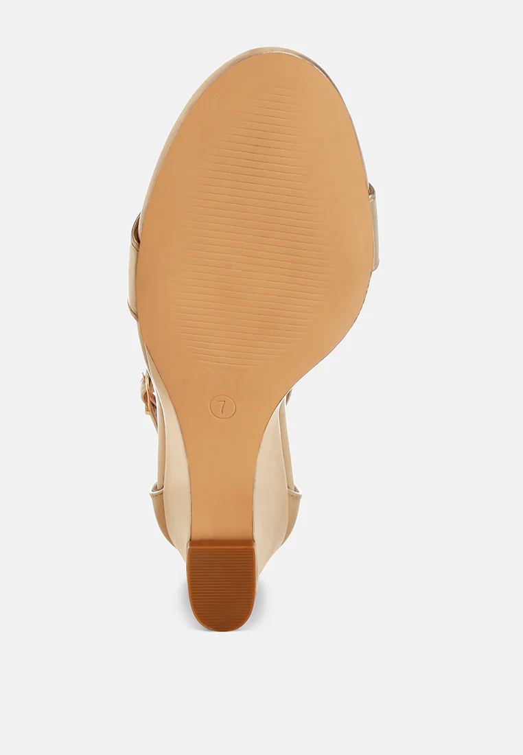 Volora Dressy Wedge Heel Sandals - Image 6