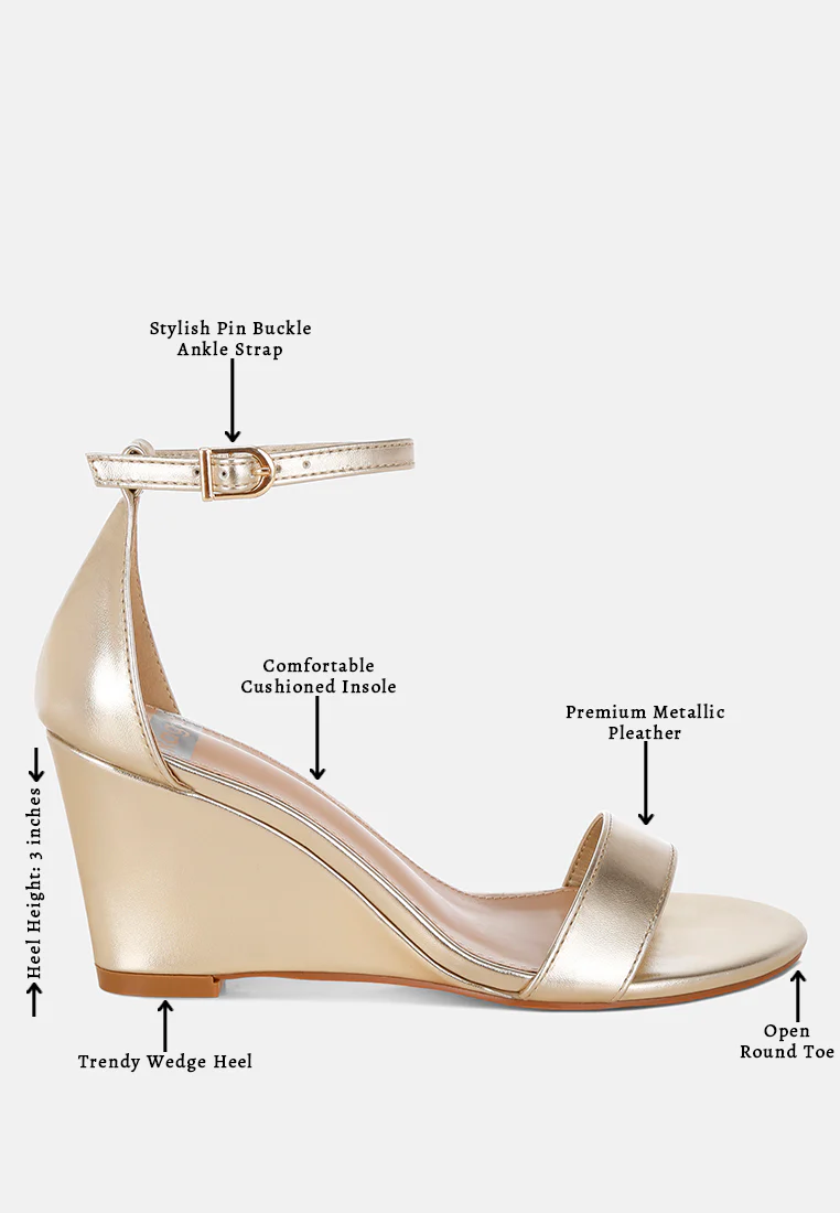 Volora Dressy Wedge Heel Sandals - Image 7