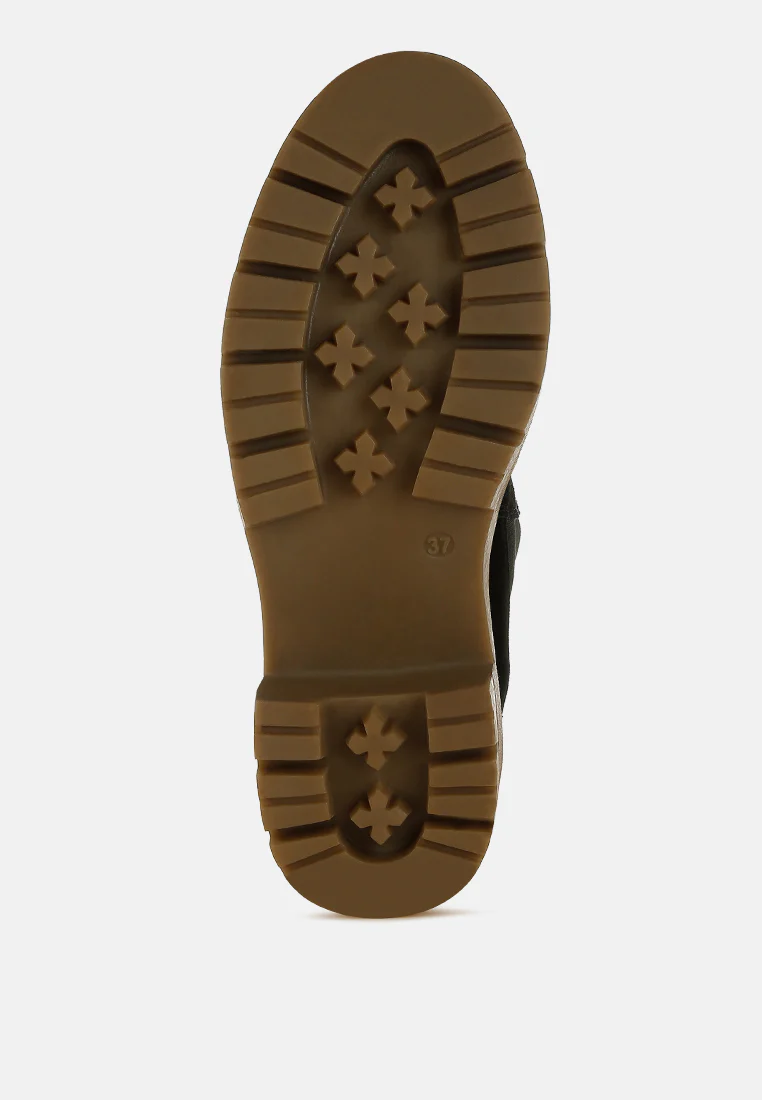 Vostok Suede Chunky Chelsea Boots - Image 15